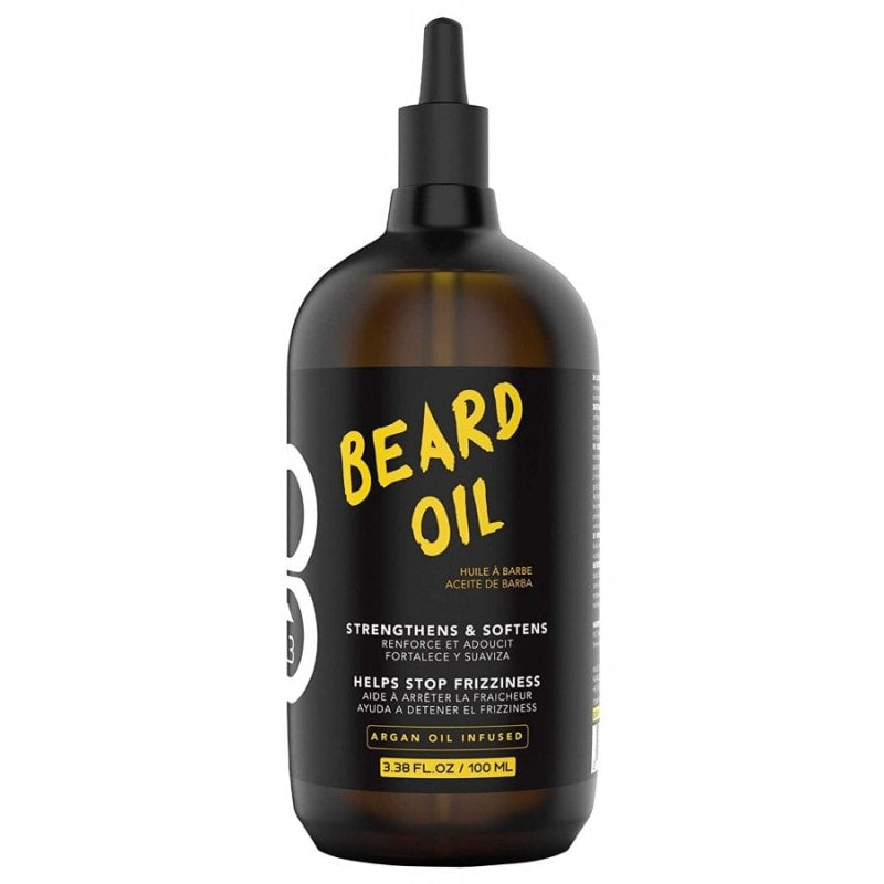 L3VEL3 premium beard oil bottle for moisturizing and softening facial hair