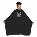 Professional black L3VEL3 hairdressing cape for cutting and chemical services