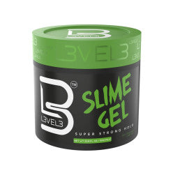 L3VEL3 Slime Gel 1000ml jar with black and green branding.