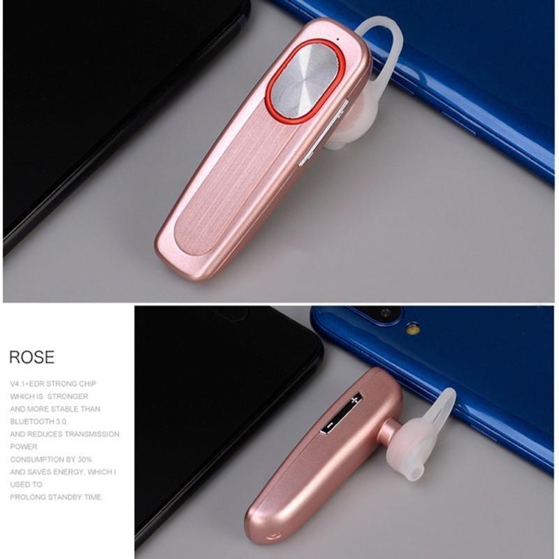 L9 Wireless Bluetooth Earpiece with Dual Noise-Cancelling Microphones