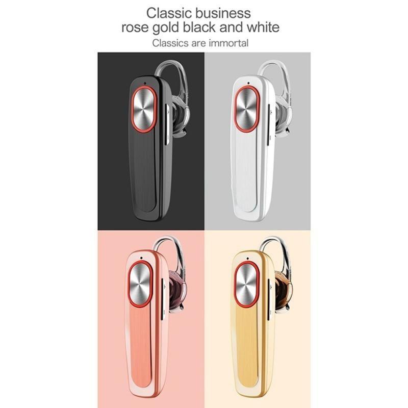 L9 Wireless Bluetooth Earpiece with Dual Noise-Cancelling Microphones