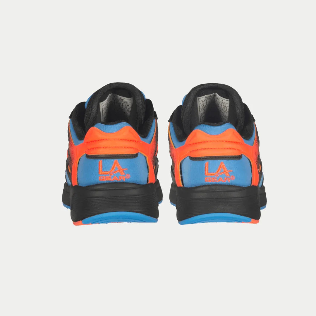Kids Catapult Light-Up Lowtop Sneakers in Black and Blue