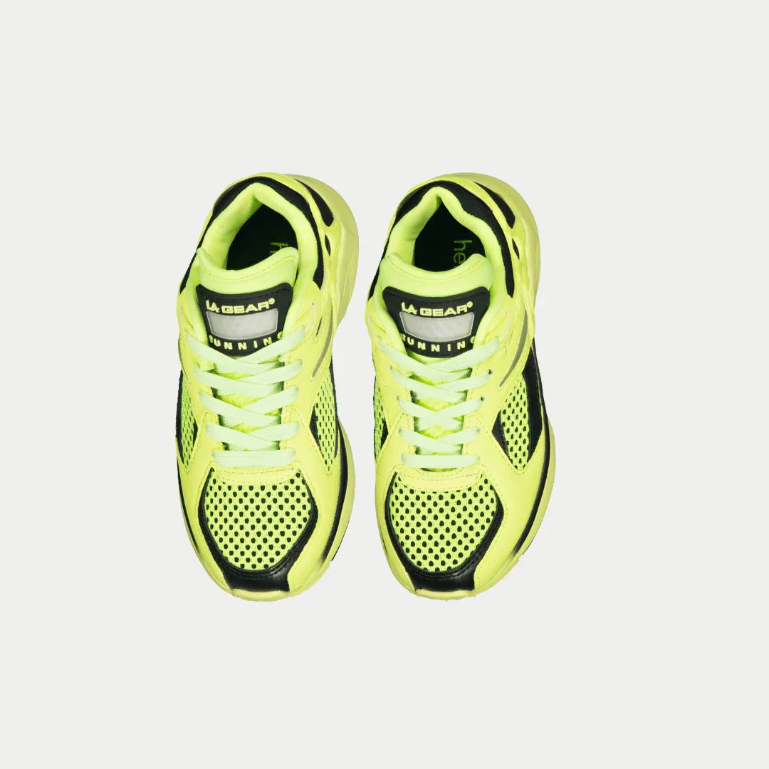 Kids Catapult Light-Up Glow Lowtop Sneakers - Neon Yellow x Black
