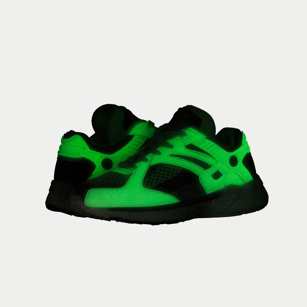 Kids Catapult Light-Up Glow Lowtop Sneakers - Neon Yellow x Black