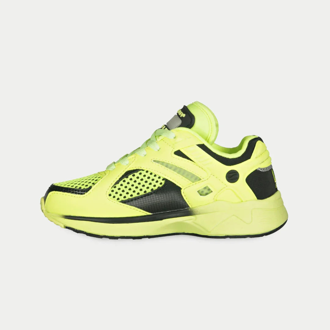 Kids Catapult Light-Up Glow Lowtop Sneakers - Neon Yellow x Black