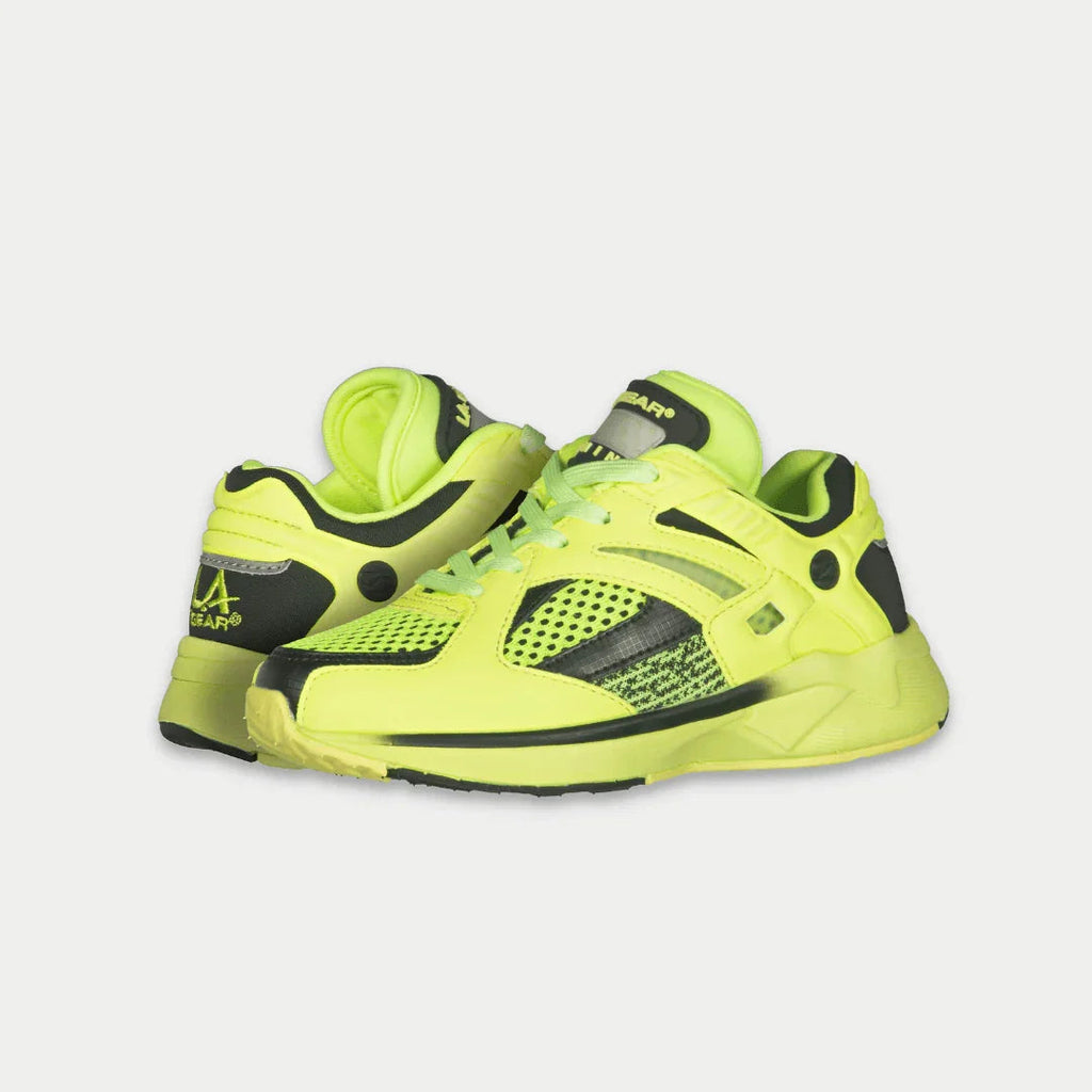 Kids Catapult Light-Up Glow Lowtop Sneakers - Neon Yellow x Black
