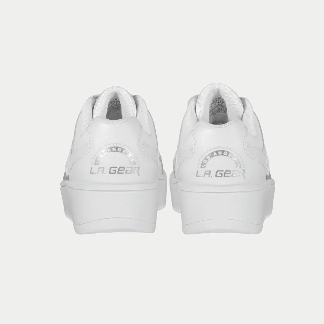 Kids Flame Lowtop Sneakers in White - Comfortable Everyday Shoes