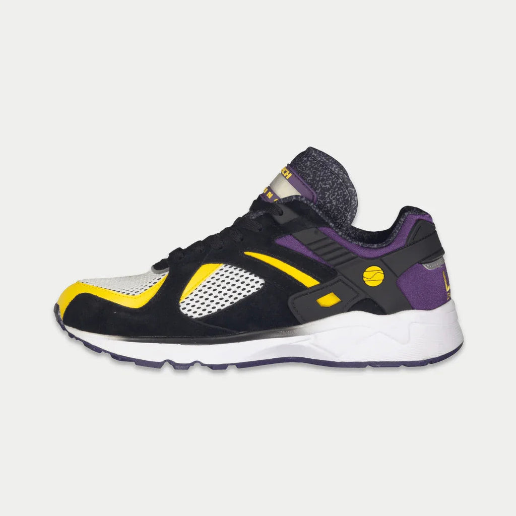 Catapult Light-Up Lowtop Sneakers in Black x Purple x Yellow