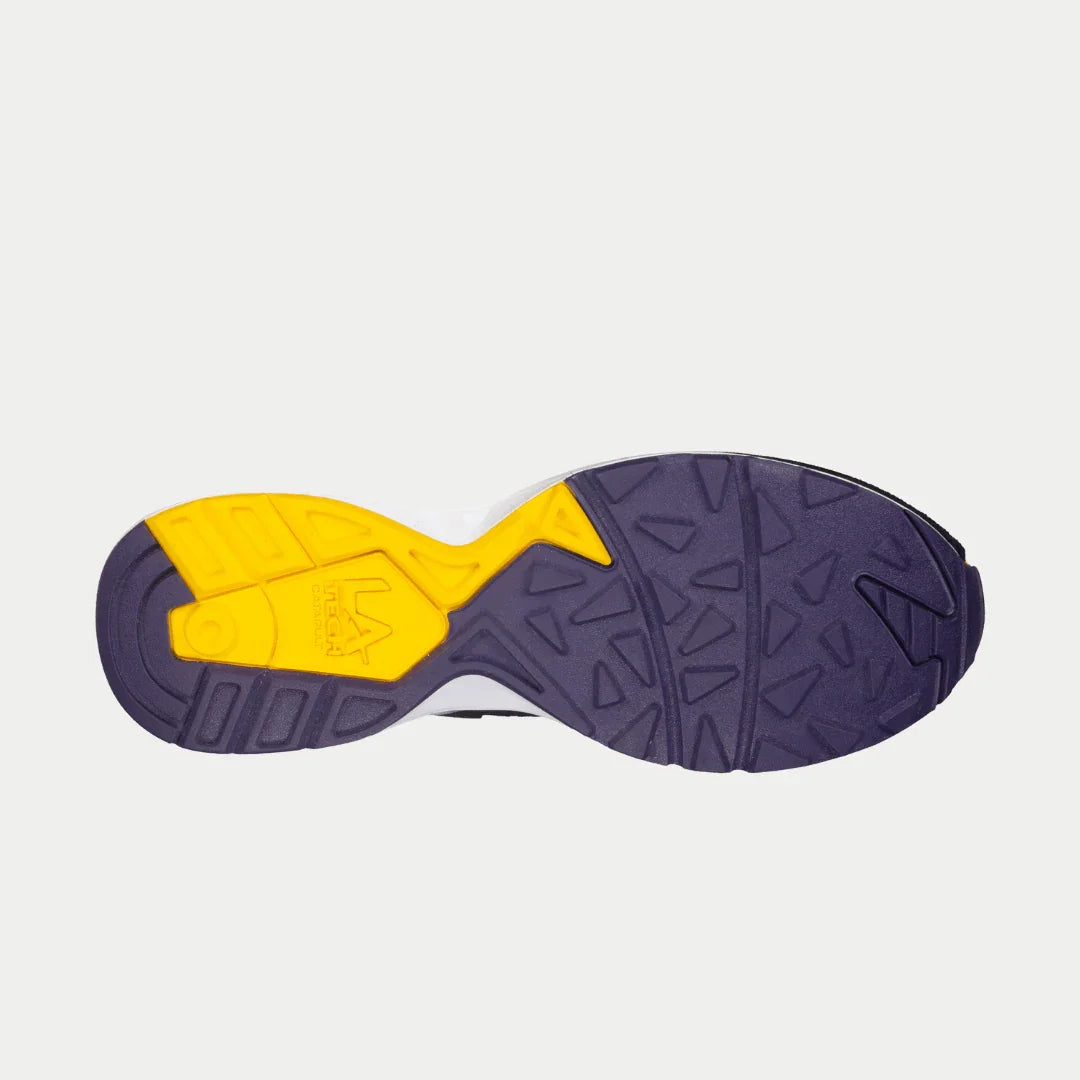 Catapult Light-Up Lowtop Sneakers in Black x Purple x Yellow
