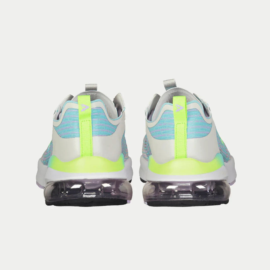 Artesia Women's Lowtop Sneakers in Gray and Light Blue