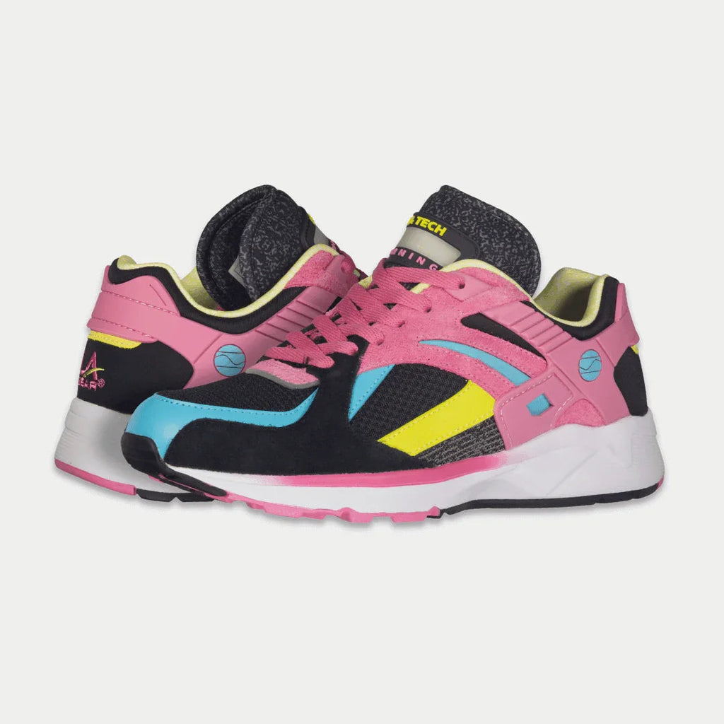 Women's Catapult Light-Up Lowtop Sneakers in Black and Pink