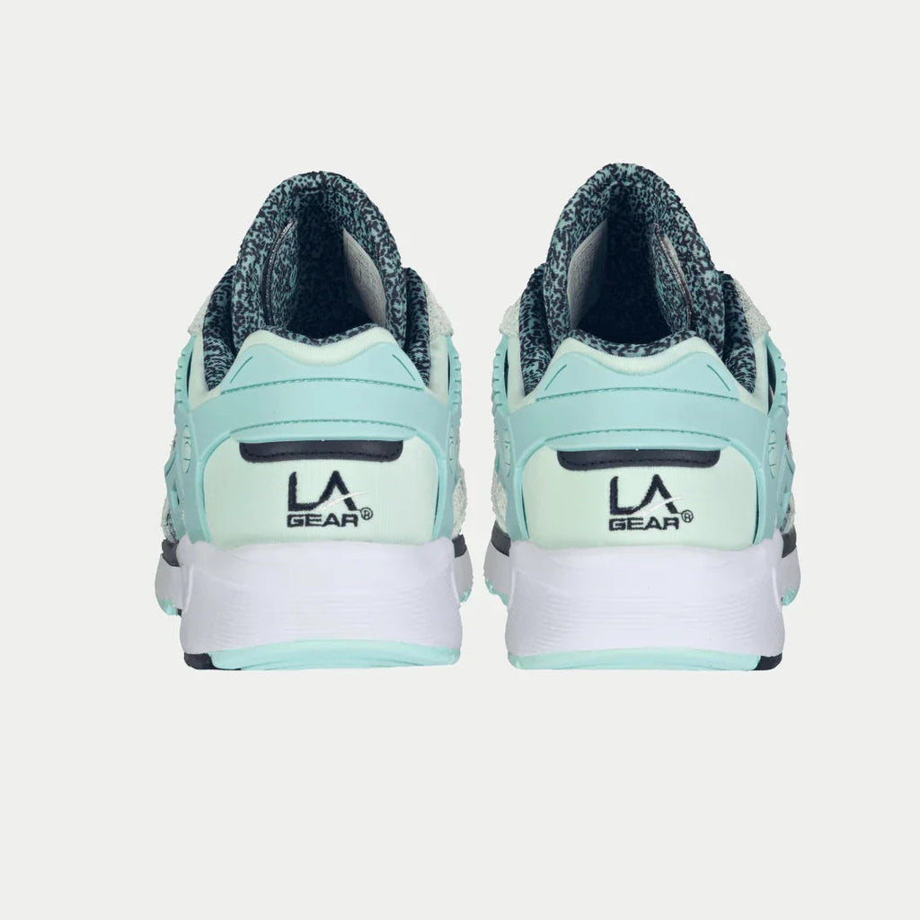 Women's Catapult Light-Up Lowtop Leather Sneakers in Mint x Black