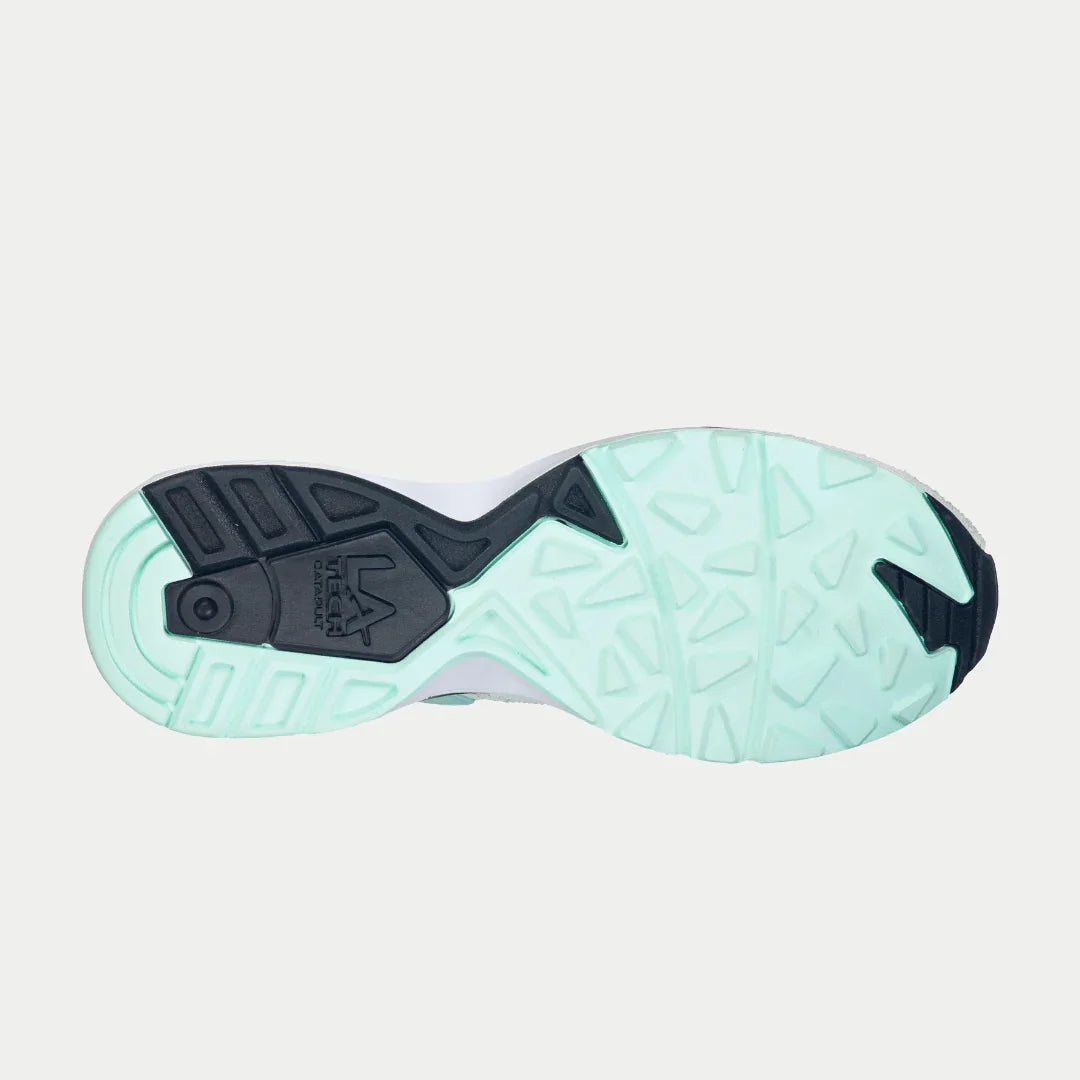 Women's Catapult Light-Up Lowtop Leather Sneakers in Mint x Black
