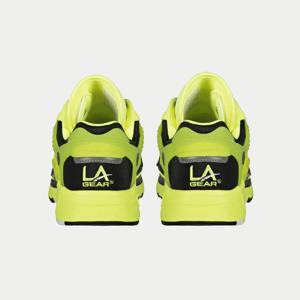 Women's Light-Up x Glow Lowtop Sneakers in Neon Yellow x Black