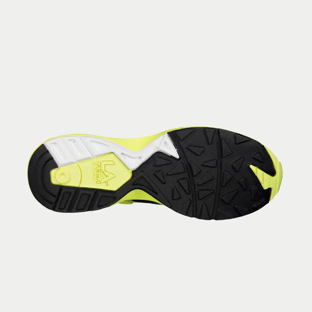 Women's Light-Up x Glow Lowtop Sneakers in Neon Yellow x Black