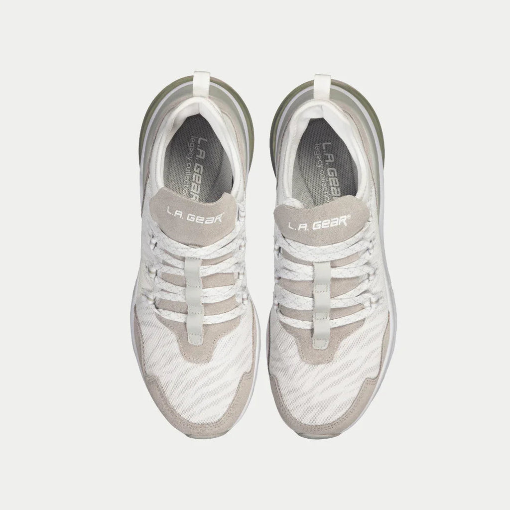 Runyon Lowtop Sneakers in White x Gray for Everyday Comfort