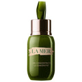 La Mer The Concentrate serum bottle in green and bronze packaging