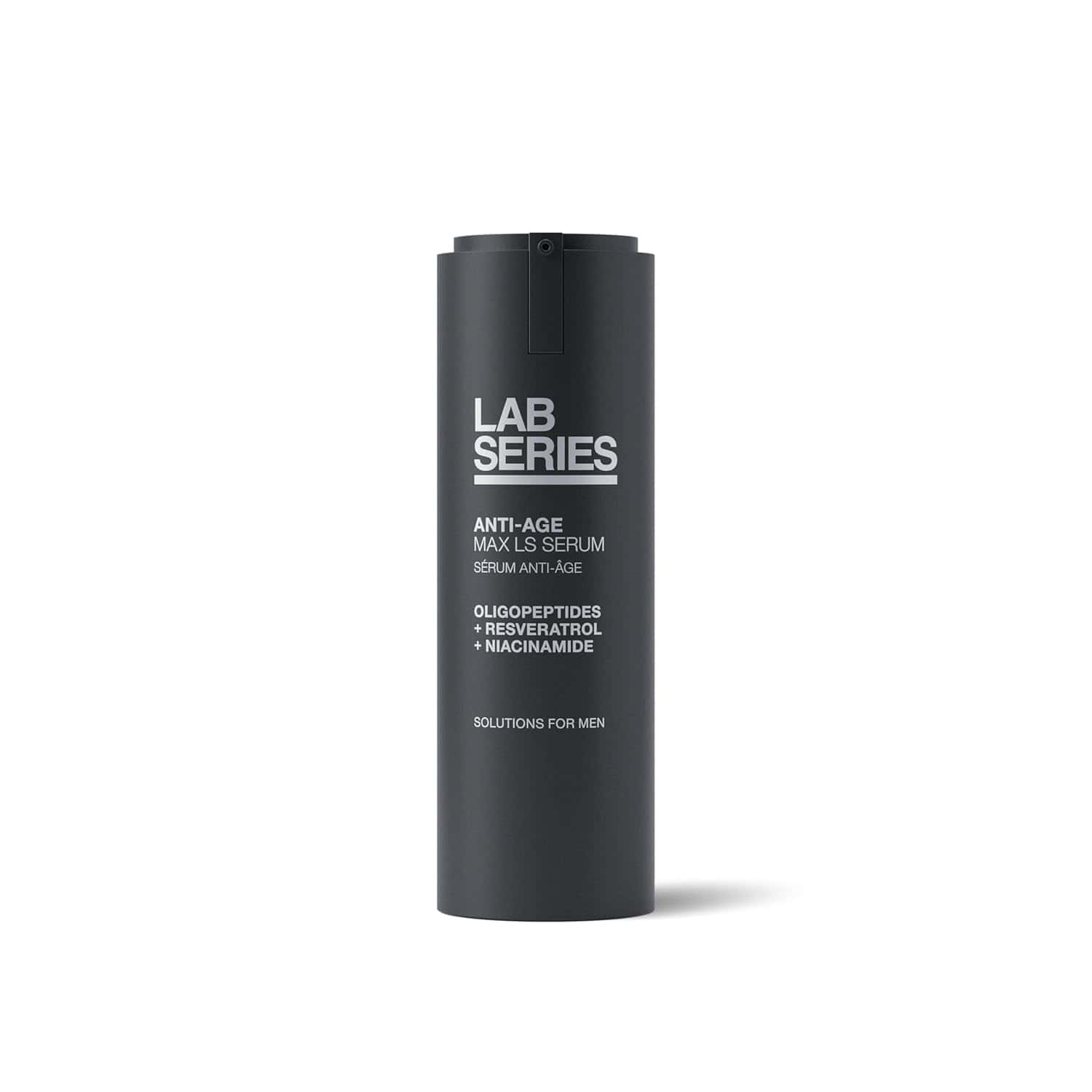 Lab Series Max LS Serum 0.91 OZ bottle for men's anti-aging skincare
