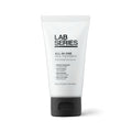 Lab Series All-In-One Face Treatment bottle in minimalist black and white