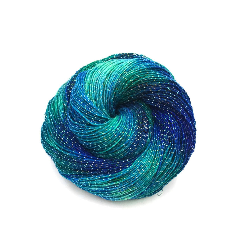 Lace Weight 100% Recycled Silk Yarn – Artisan Bohemian Fiber
