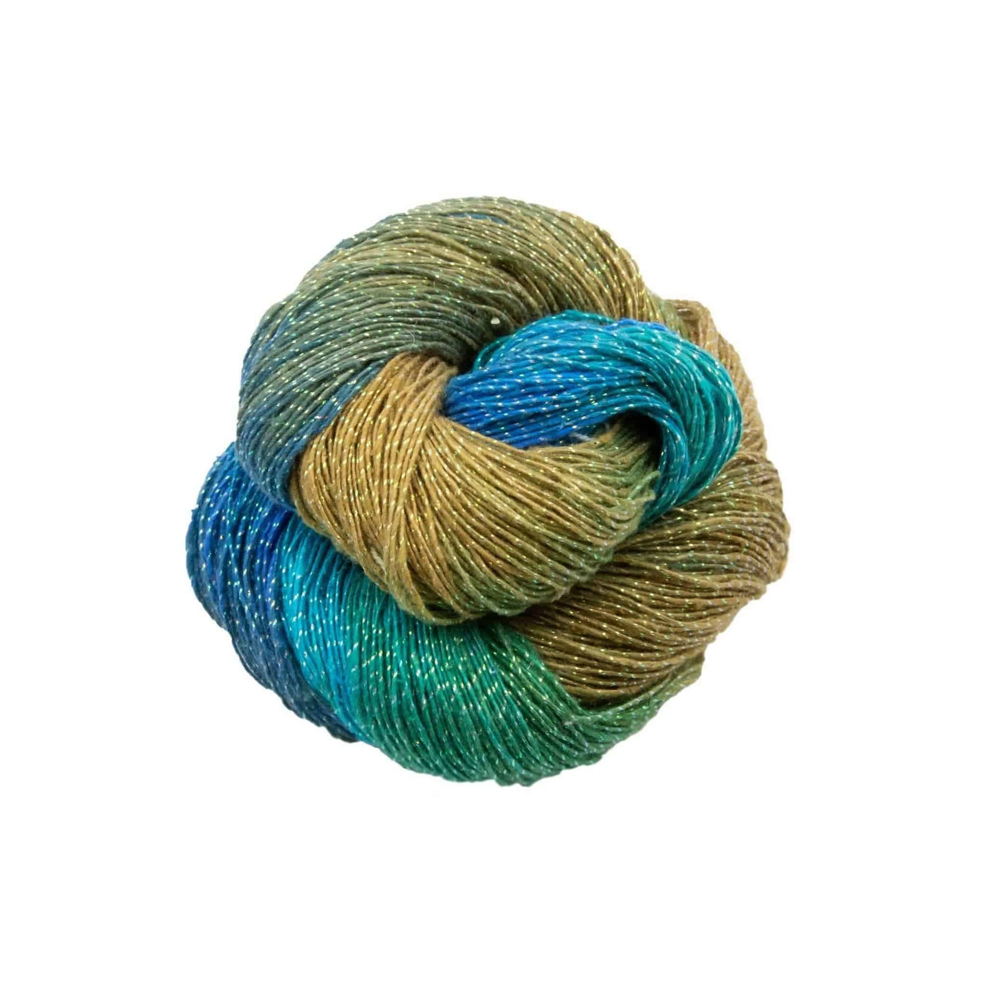 Lace Weight 100% Recycled Silk Yarn – Artisan Bohemian Fiber