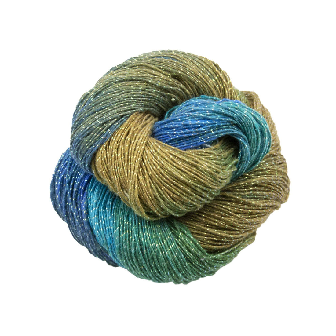 Sparkly Lace Weight Silk Shawl Crochet Kit