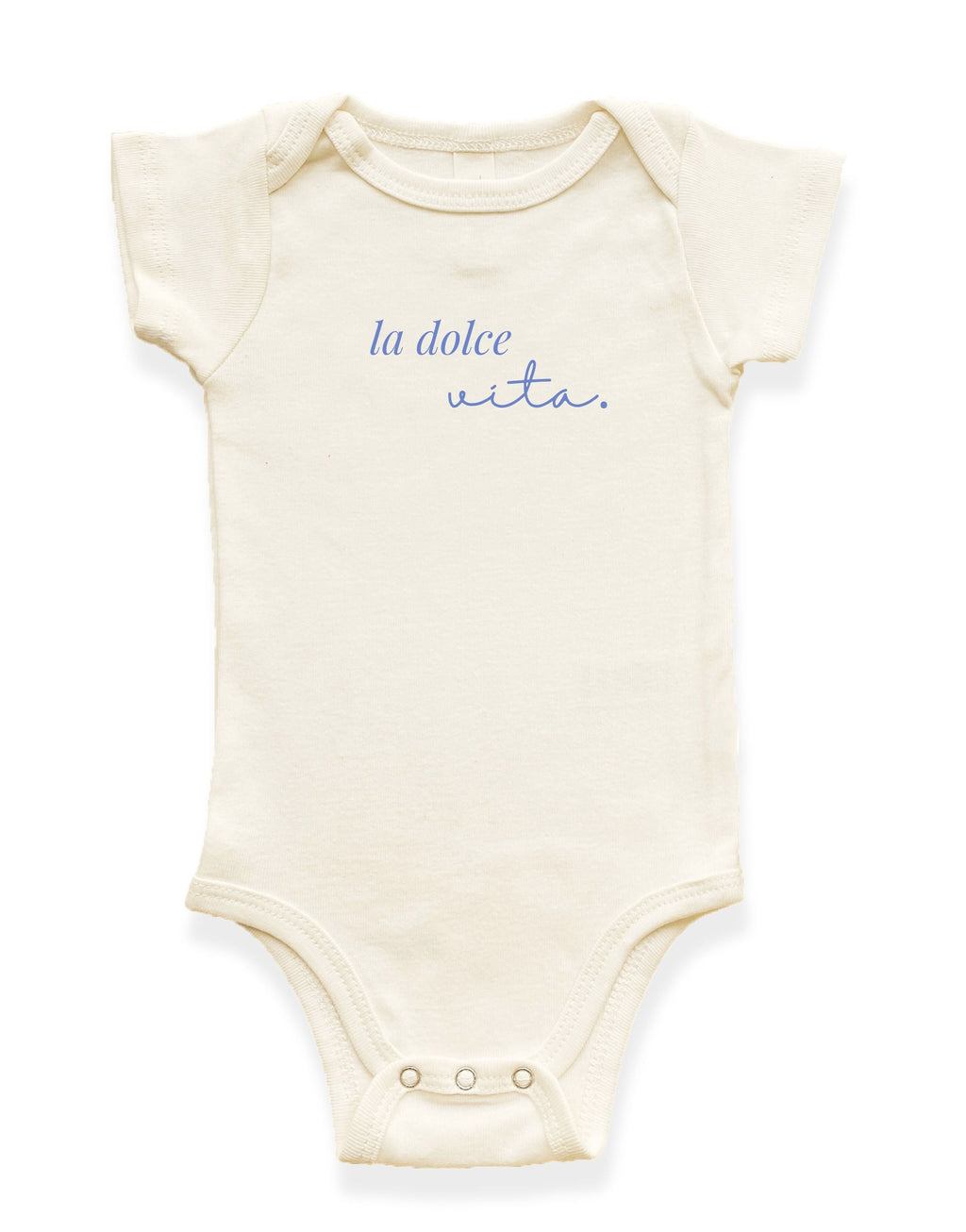 La Dolce Vita Organic Cotton Baby Bodysuit
