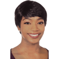 Lady Wig by Blue featuring a modern short haircut with stylish side bangs