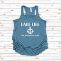 Lake Life Beaches Be Salty Tank