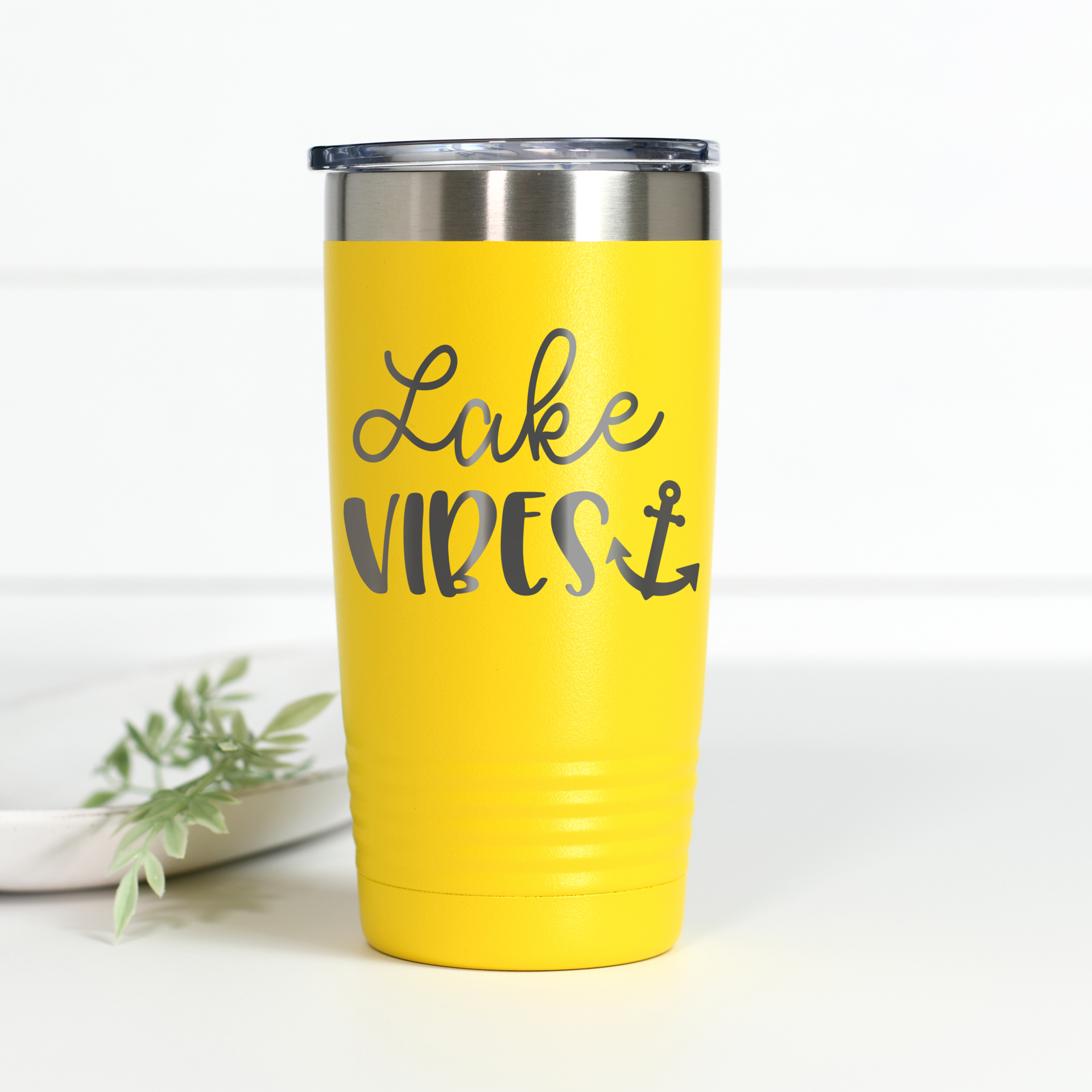 Lake Vibes 20 oz Engraved Tumbler
