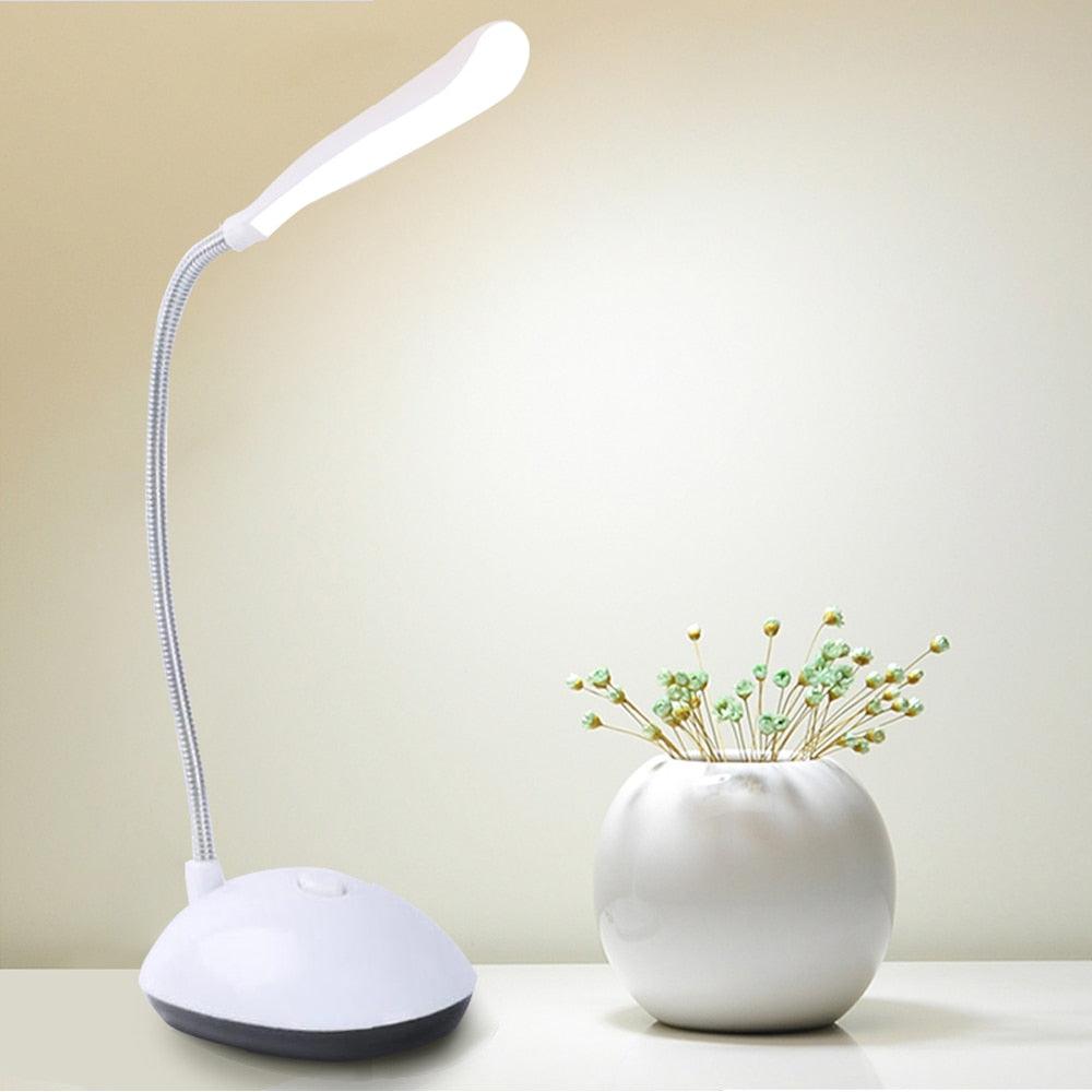 Minimalist LED Eye Protection Desk Lamp with 360° Adjustment