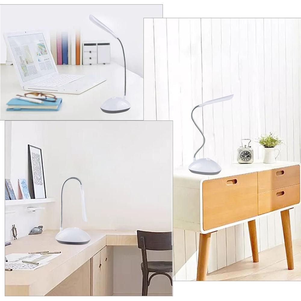 Minimalist LED Eye Protection Desk Lamp with 360° Adjustment