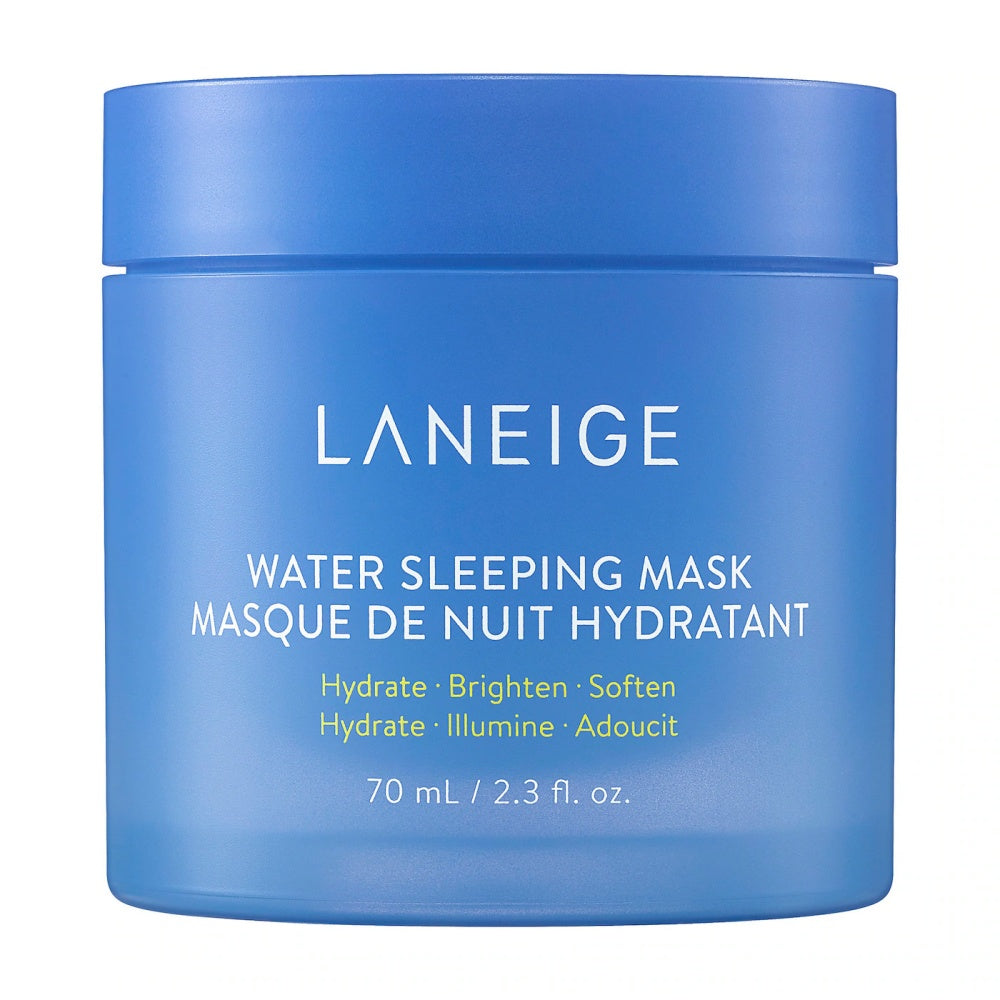 Laneige Water Sleeping Mask jar with Niacinamide and Squalane formula