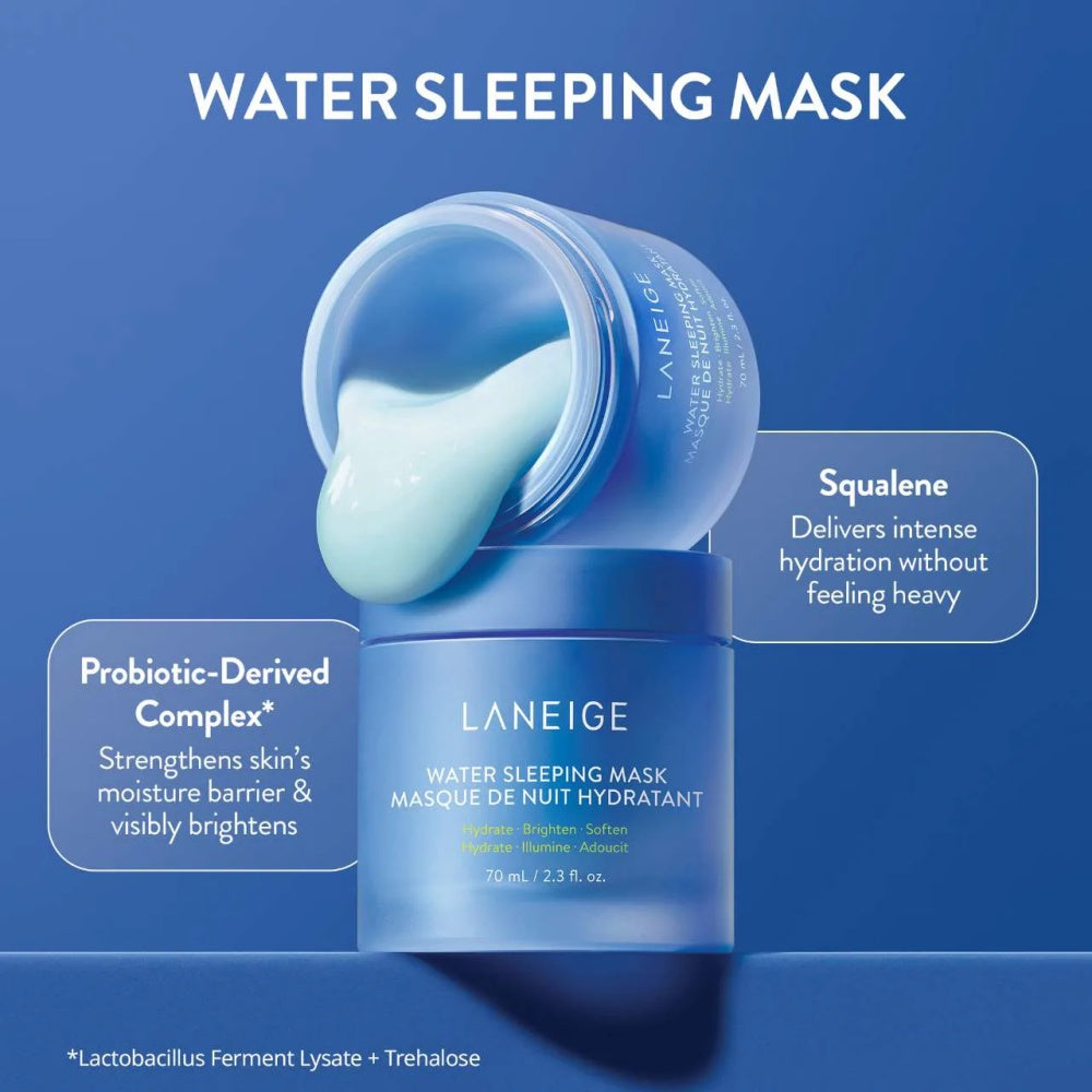 Water Sleeping Mask with Niacinamide & Squalane Overnight Gel