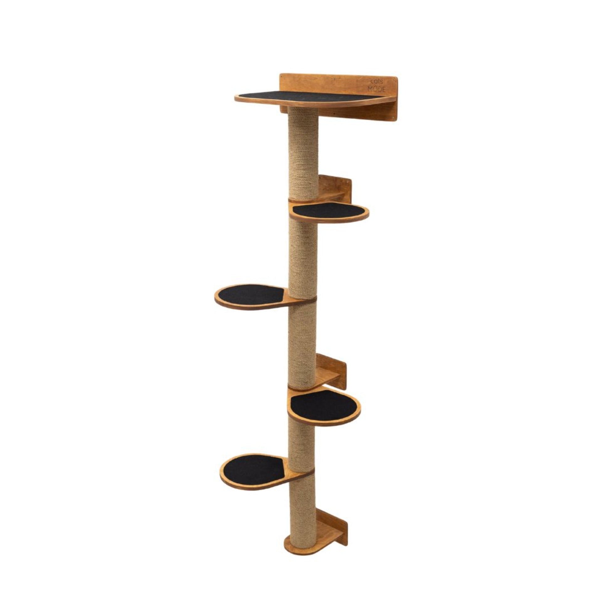 Large Multi-Level Cat Tree Tower with Sisal Scratching Post