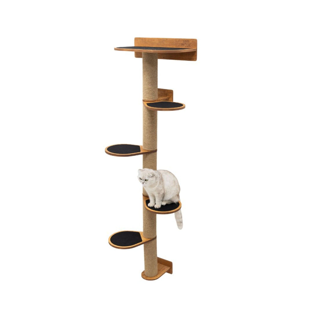 Large Multi-Level Cat Tree Tower with Sisal Scratching Post