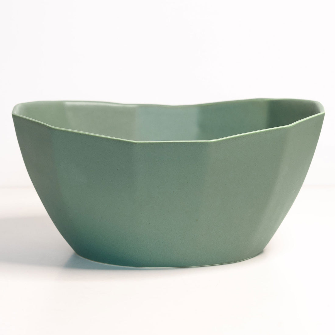 Large Handmade Porcelain Nesting Bowl for Kitchen and Dining