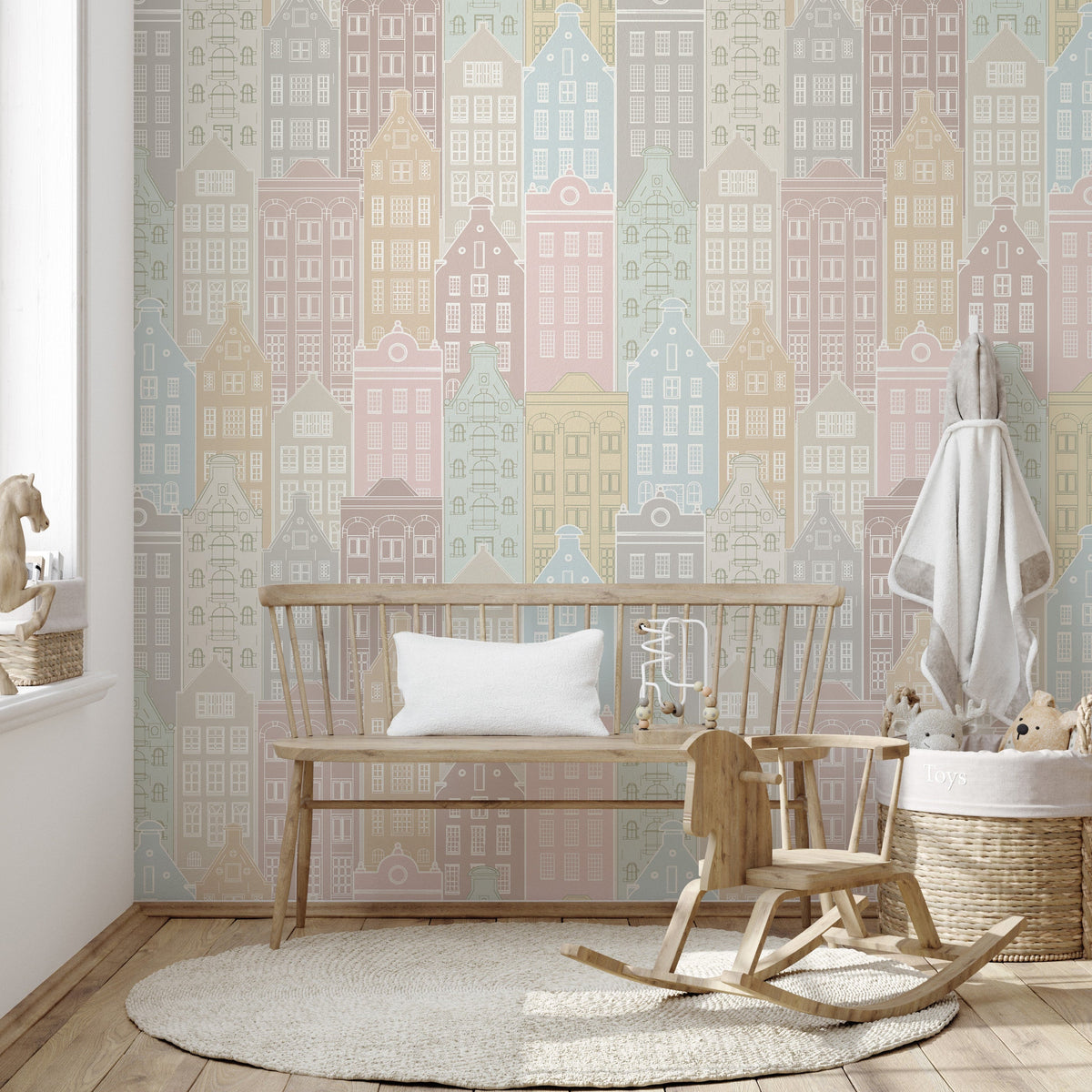 Velzy Wallpaper by Margaret Clavell