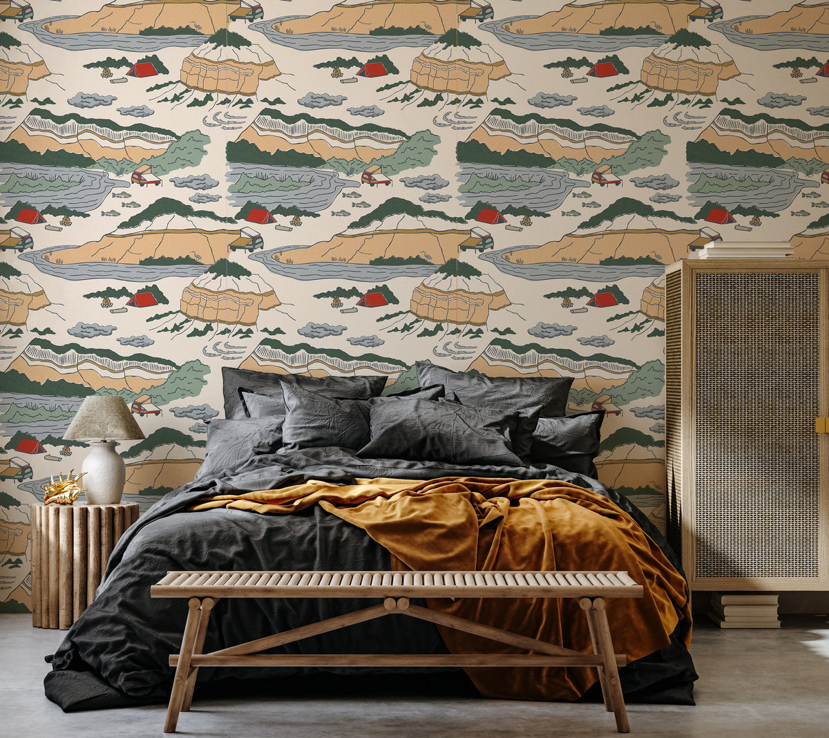 Rio Wallpaper by Seedpod Design