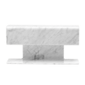 Marble-pattern acrylic tweezer holder stand for professional eyelash extension tools