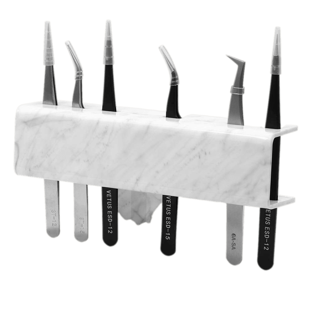 Acrylic Tweezer Holder Stand for Eyelash Extension Tweezers
