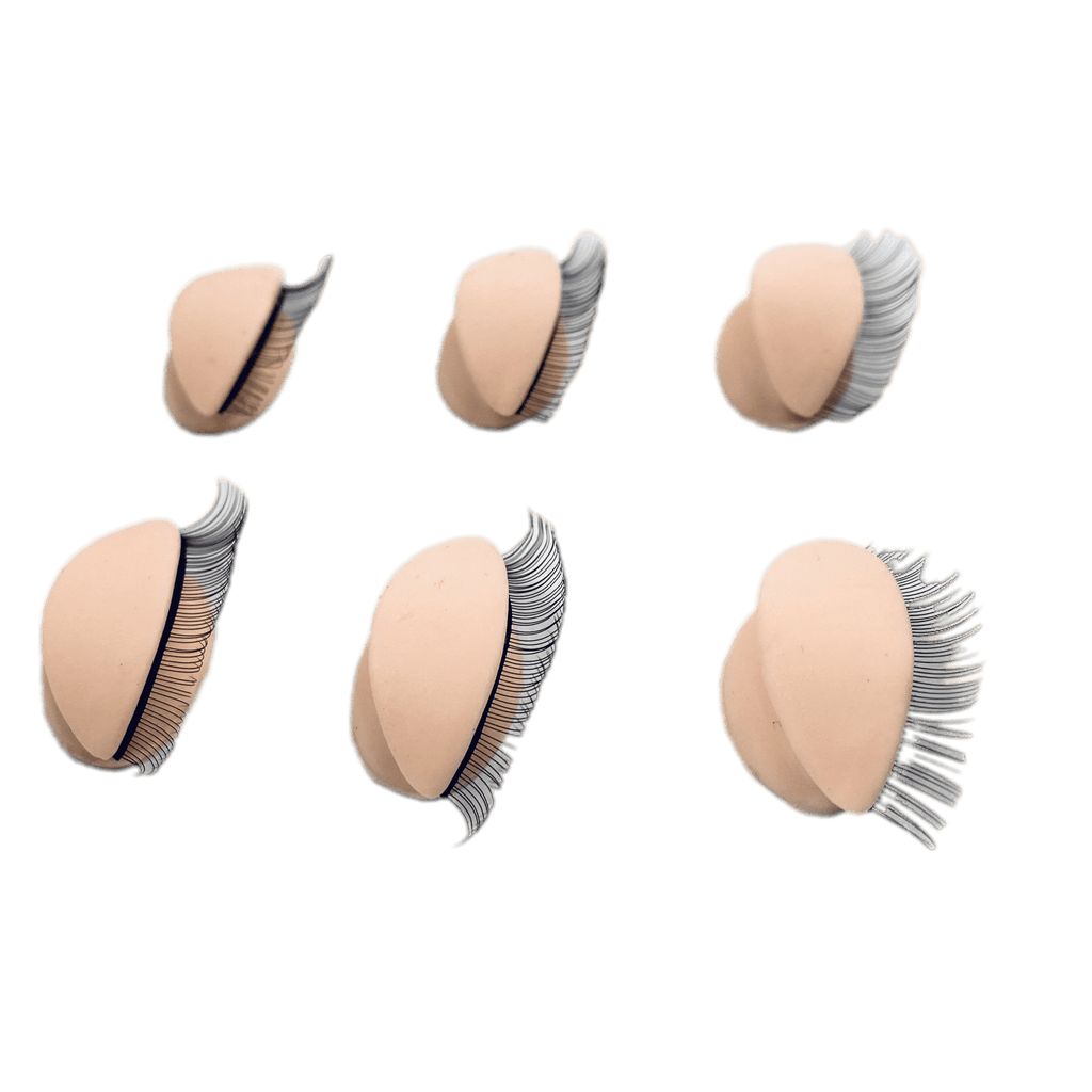 Replacement Eyes for Lash Mannequin Training Head, 3 Pairs
