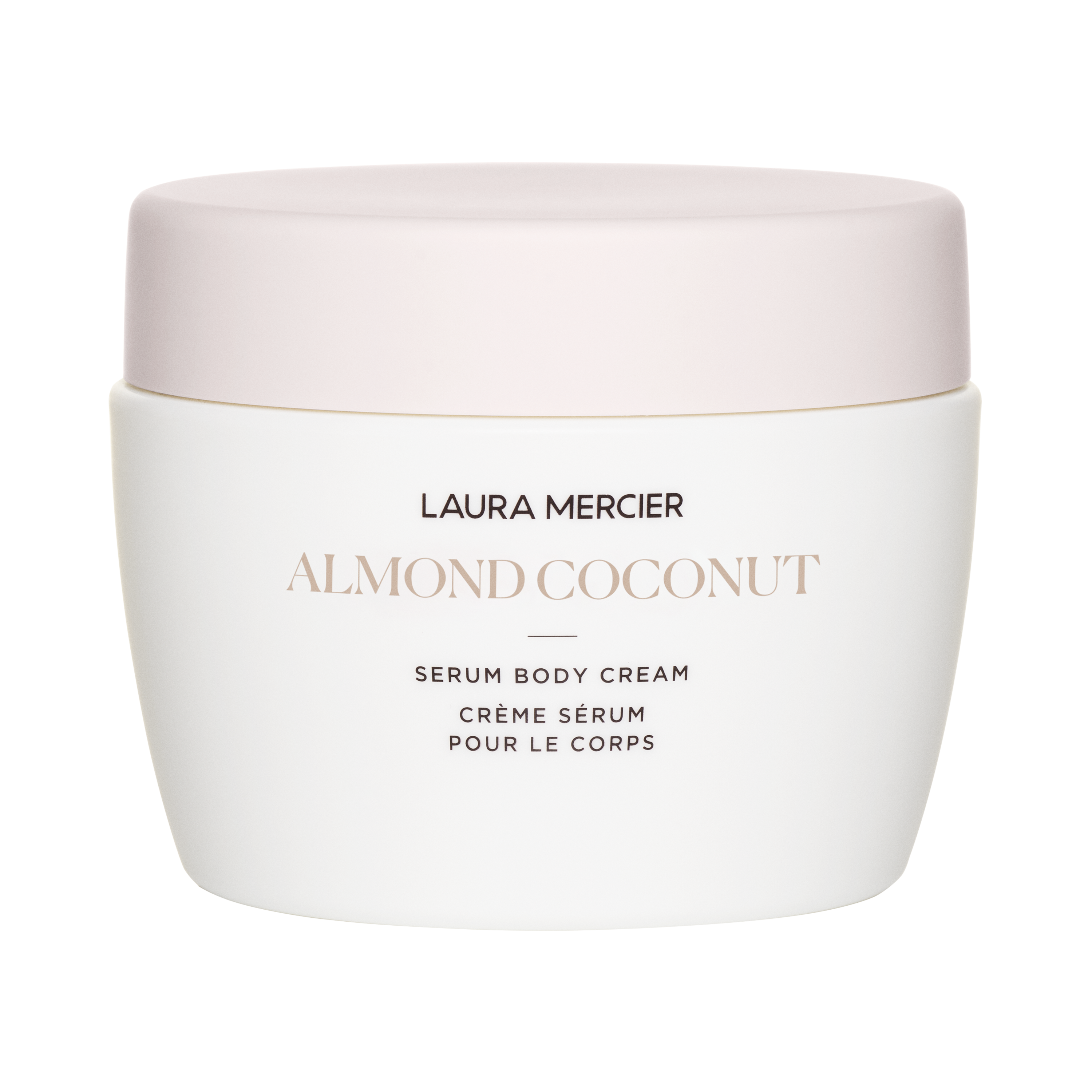 Laura Mercier Almond Coconut Serum Body Cream in a 200mL jar