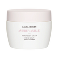 Laura Mercier Ambre Vanille Serum Body Cream 200mL jar, a luxurious hydrating moisturizer for the body.
