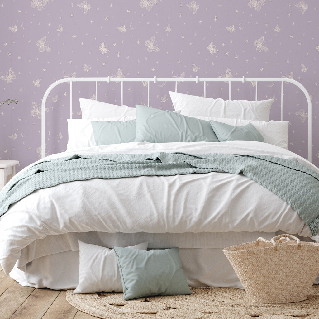 Roamy wallpaper by The Feral Flower featuring a stylish pattern for modern home interiors.