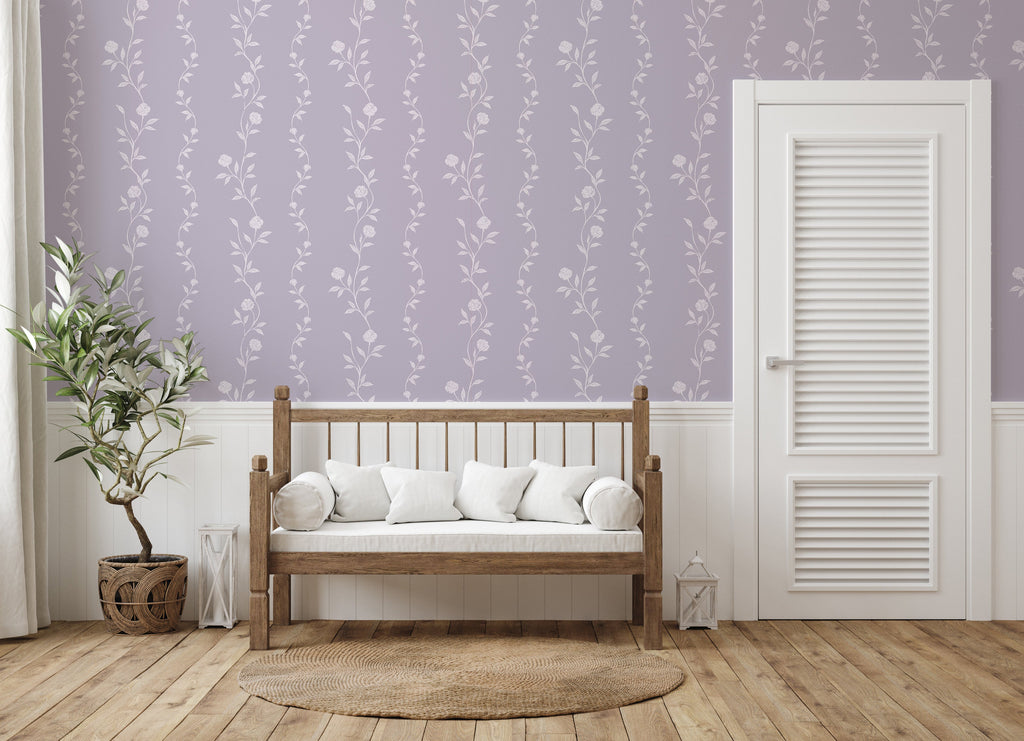 Rosalee Peel and Stick Removable Wallpaper by The Feral Flower