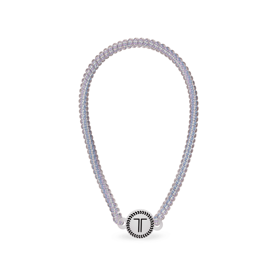 Lavender Mist purple spiral headband with no-slip grip