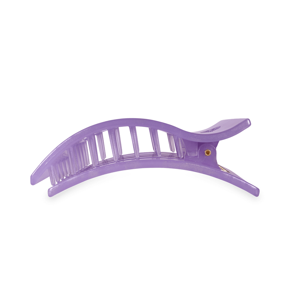 Lavender Mist Large Flat Rectangle Hair Clip for Secure Hold