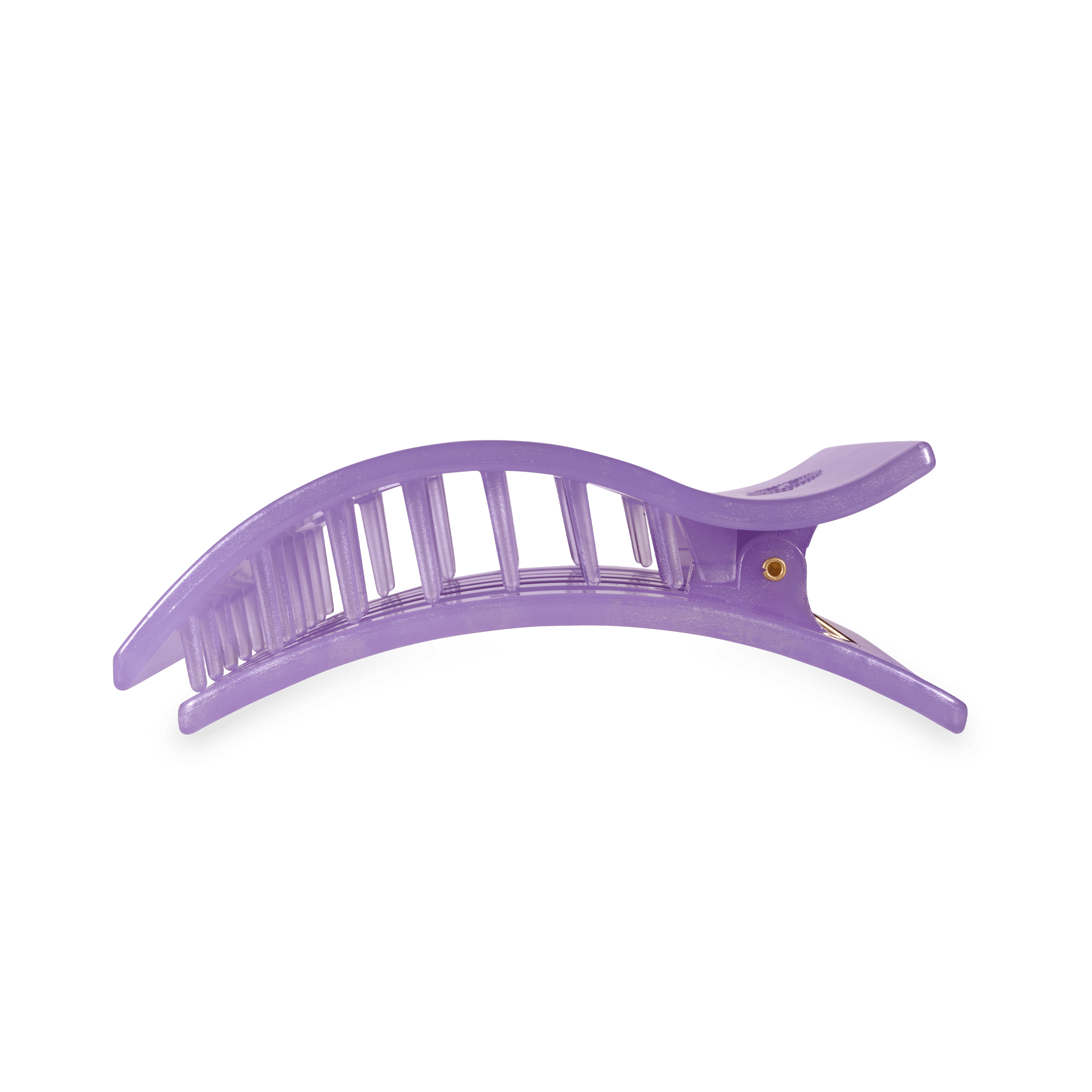 Lavender Mist Large Flat Rectangle Hair Clip for Secure Hold