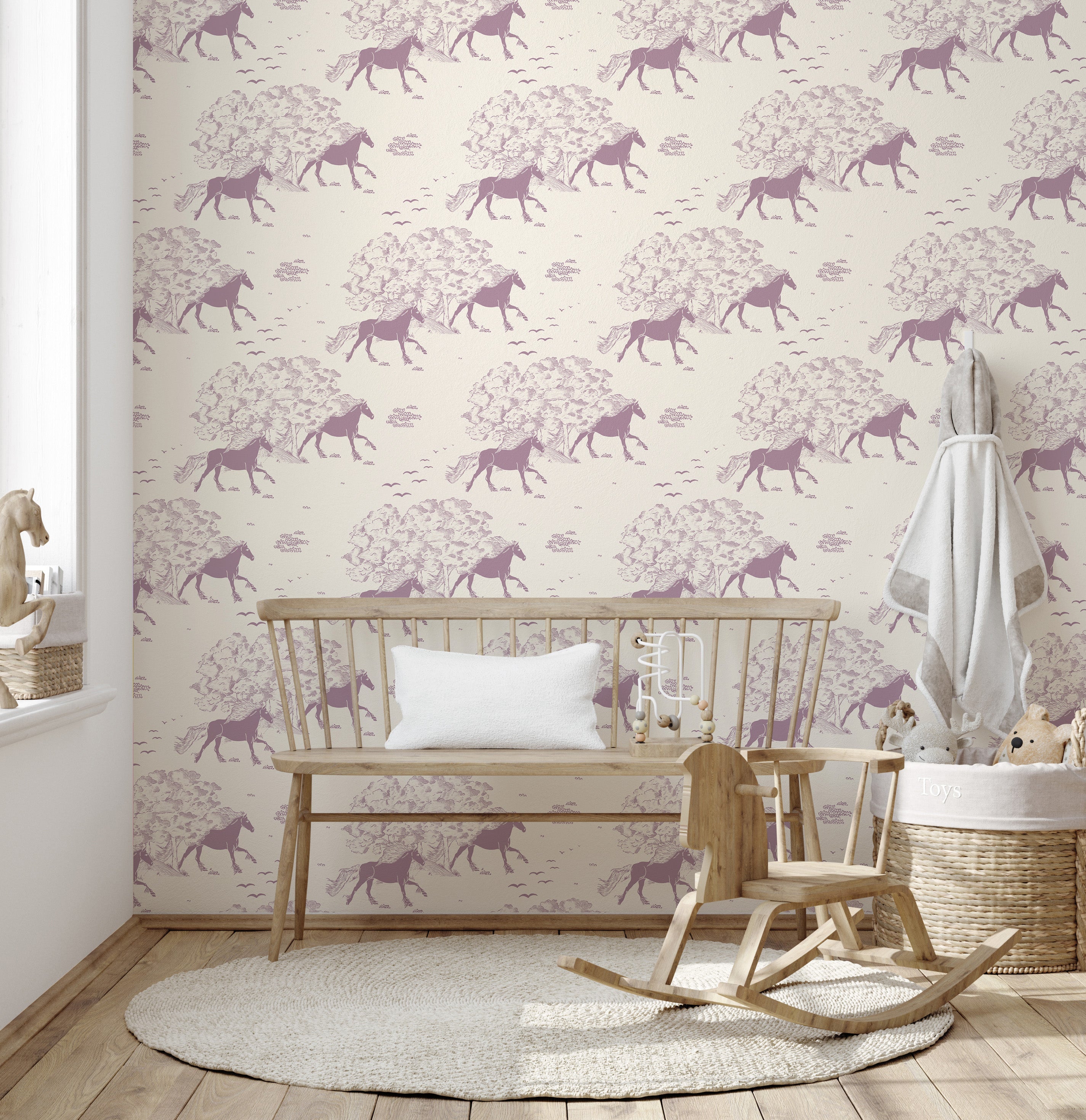 Sylvie Wallpaper by Telas Design Studio